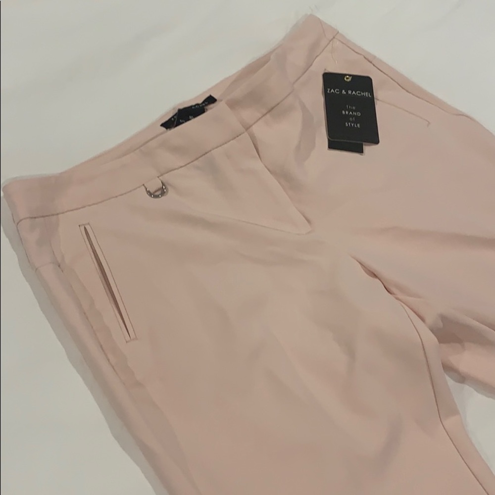 NWT Pastel pink crop pants - Size 10